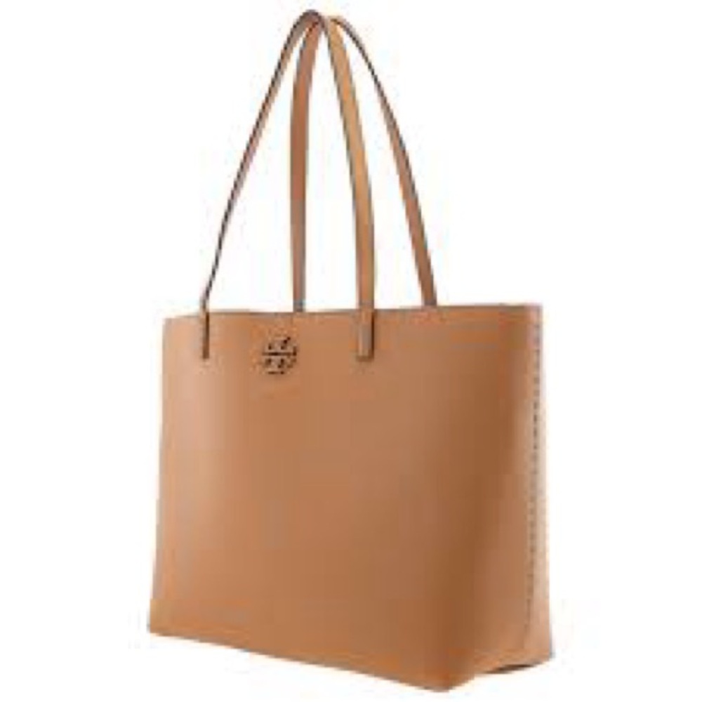 Tory Burch McGraw tote color tiramisu NEW